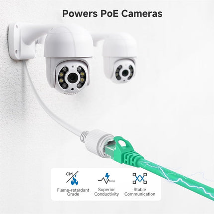 Cable Matters 5-Pack Snagless Cat6 Ethernet Cable (Cat6 Cable/Cat 6 Cable) in Green 10 Feet - Available 1FT - 150FT in Length