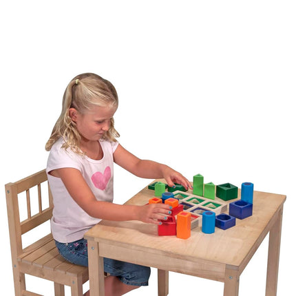 Melissa & Doug Shape Sequence Wooden Sorting Set and Educational Toy