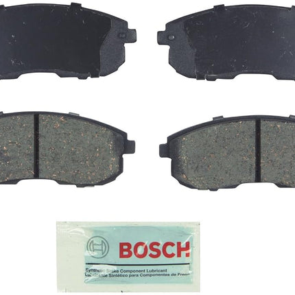 BOSCH BE815A Blue Ceramic Disc Brake Pad Set - Compatible with Select Infiniti I35; Nissan Altima, Juke, Maxima, Sentra, Versa; Suzuki SX4 Crossover; FRONT