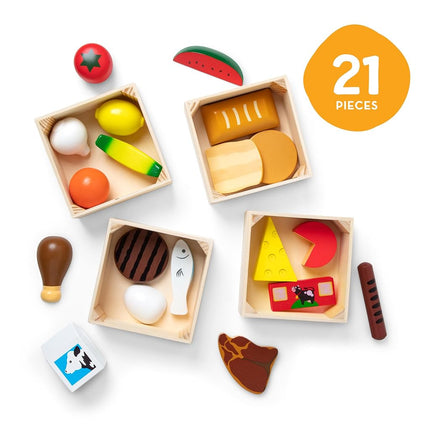 Melissa and Doug - Wooden Food Groups