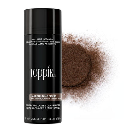 Toppik Hair Building Fibers 55 g, Medium Brown