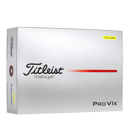 Titleist Pro V1x Yellow