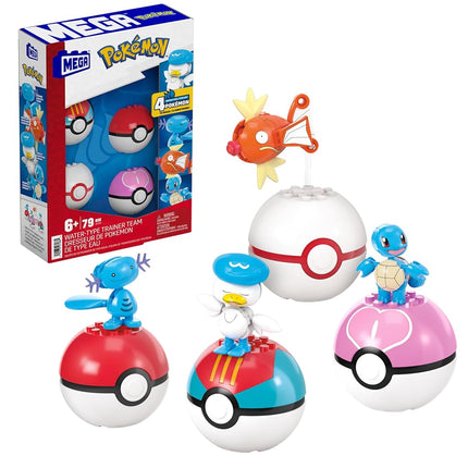 MEGA Pokémon Action Figure Building Toys Set, Wate