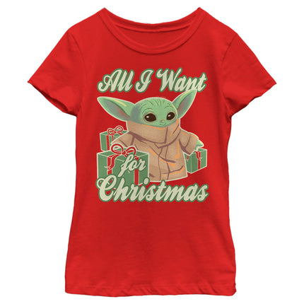 STAR WARS Mandalorian Christmas Baby Girls Short S