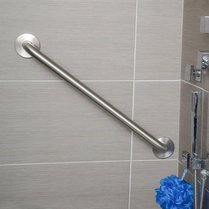 Amazon Basics Bathroom Handicap Safety Grab Bar, 91cm Length, 3cm Diameter