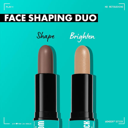 NYX Professional Makeup Wonder Dual-Ended Face Shaping Stick, 03 Light Me