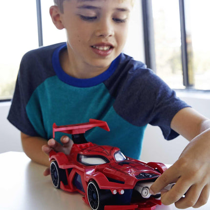 Hot Wheels Marvel Spider-Man Lanzador de Coches Web