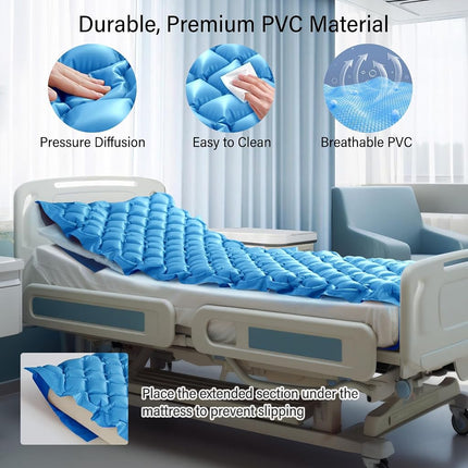 Alternating Pressure Mattress with Electric Quiet Pump, Pressure Sore Pad