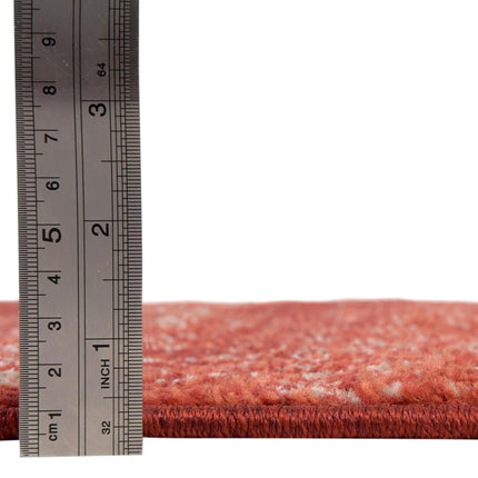 Unique Loom Del Mar Collection Area Rug - Lucille (Rectangular 4' 0" x 6' 0", Terracotta/Red)