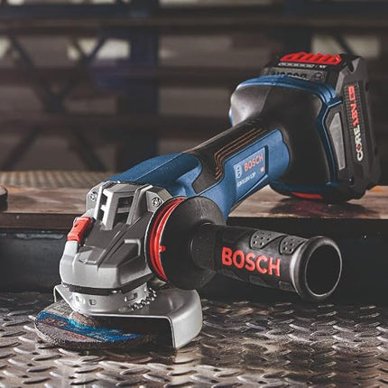 BOSCH GWS18V-13PN PROFACTOR 18V Spitfire 5 6 in. Angle Grinder with Paddle Switch (Bare Tool)