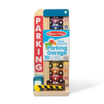 Melissa & Doug Stack & Count Parking Garage