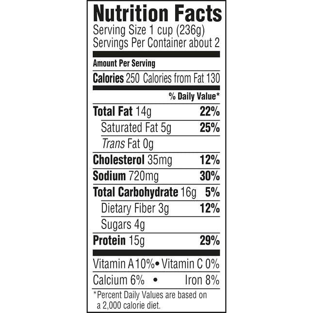 HORMEL Chili Less Sodium No Beans (Pack of 12), 15 oz – No Artificial Ingredients, 15g Protein per Serving, Great for Bowls, Dips, Hot Dogs and Appetitizers