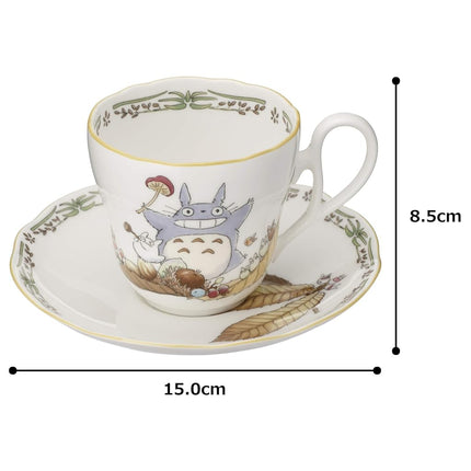 Noritake TT97889/4924-3 Noritake Cup & Saucer (for Both Coffee/Tea), 8.5 fl oz (250 cc), Microwave Safe, 1 Guest, Bone China