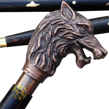 Brass Handle Victorian Telescope Foldable Wooden W
