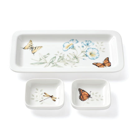 Lenox Butterfly Meadow Asian Kitchen Sushi-Plate &-Bowls, 0.0, Multi