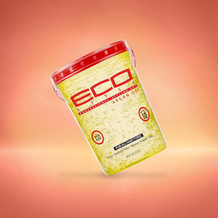 ECOCO Eco Style Gel, Argan Oil, 80 Ounce(2.36 Liter)