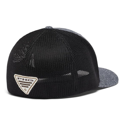 Columbia Women's PHG Logo Mesh Ball Cap, Charcoal Heather, Dog, S/M