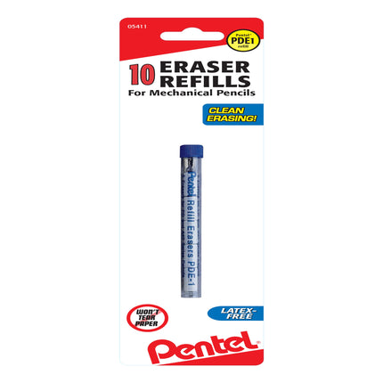 Pentel PDE1BP2 Refill Eraser for AL, AX and PD Pen