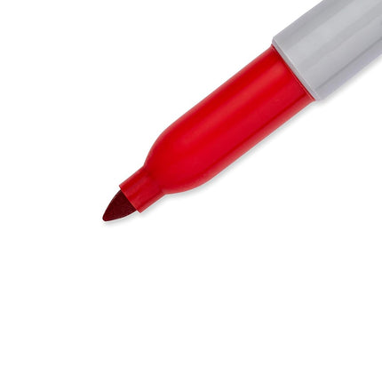 WHJJK Permanent Marker, Fine Point, Black (Pack of 12). 2 unidades multicoloured