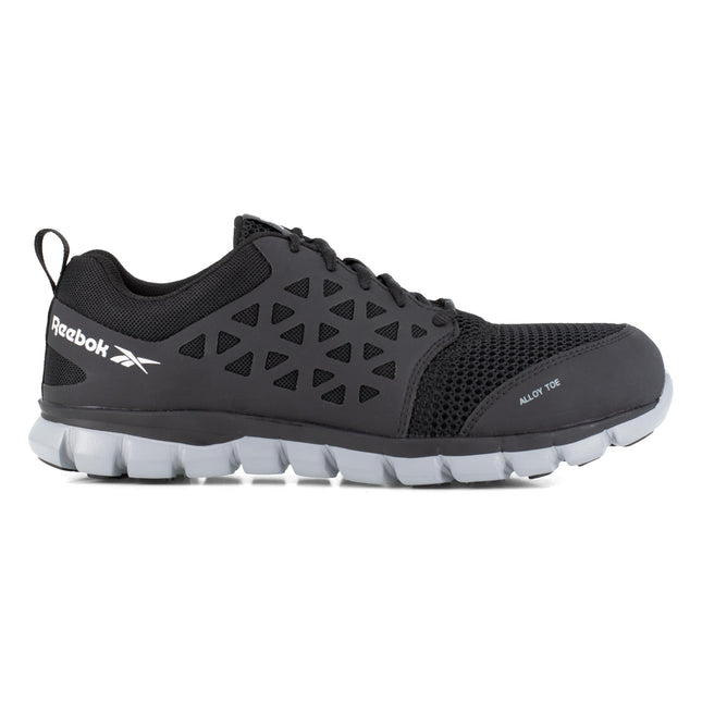 Chaussures de travail athlétiques de sécurité à bout renforcé Sublite Cushion noires Reebok Work pour hommes