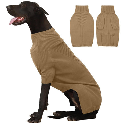 IECOii Extra Large Dog Sweater 4XL,Thermal Warm Do