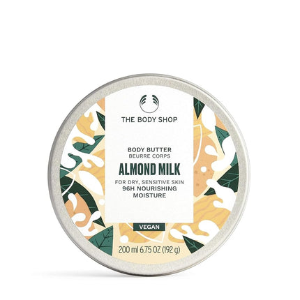 The Body Shop Almond Milk Body Butter, 96hr Moistu