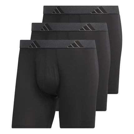 adidas Men's Microfiber Boxer Briefs Underwear Mul