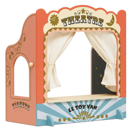 Le Toy Van – Wooden Tabletop Puppet Theatre | Imaginative Play Theatre - Suitable for Ages 3+ Years