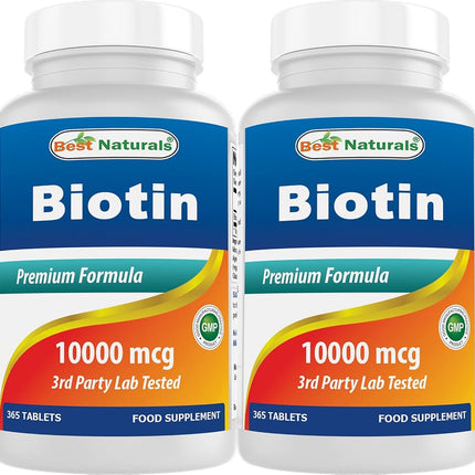 Best Naturals Biotin (Also Called Vitamin B7), 10,