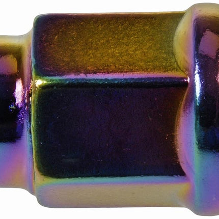 Dorman 711-335G Pack of 16 Neo-Chrome Wheel Nuts and 4 Lock Nuts with Key
