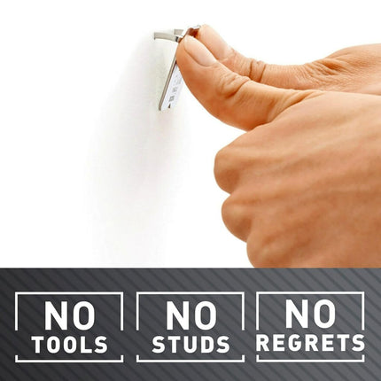 3M CLAW 3PH45M-4ESF 4 Drywall Picture Hangers with Spot Markers, Hang Frames with no Tools, Holds up to 45 lbs