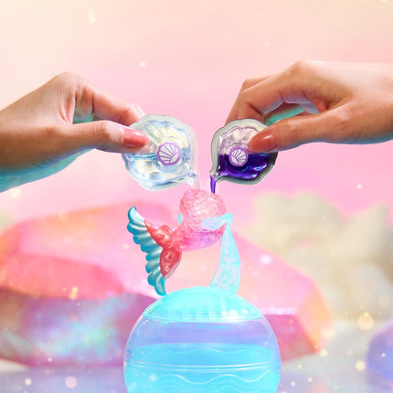 L.O.L. Surprise! Mermaids Makeover Magic Tots - DIY Wearable Lip Gloss for You and Your Doll, Mix and Create Makeup, Fun Water Play, 6 Dolls to Collect - for Ages 4+ Years