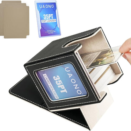 UAONO Card Deck Box with MTG Commander Display, Pa