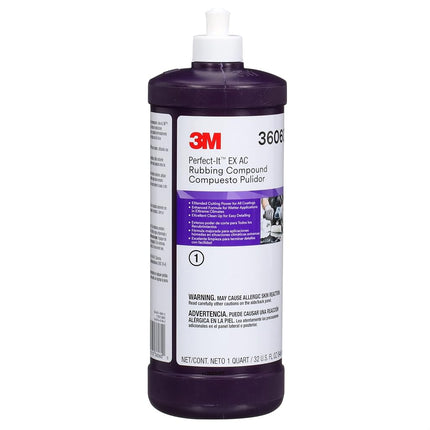 Perfect-It 3M 36060 EX Rubbing Compound - 1 Quart