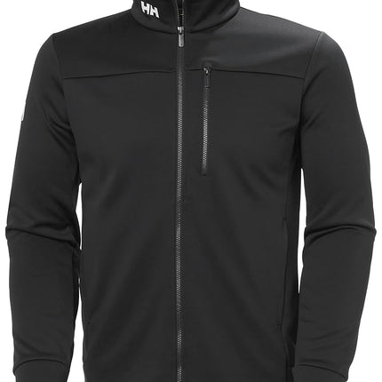 Helly Hansen Mens Crew Fleece Jacket, XL, Ebony