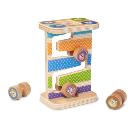 Melissa & Doug Safari Zig-Zag Tower Early Development Toy