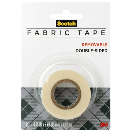Scotch Create Removable Double-Sided Fabric Tape, 