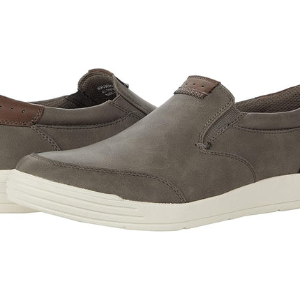 Nunn Bush Men's KORE City Walk Moccasin Toe Sneaker Style Slip On Loafer Shoe, Grey, 10 UK