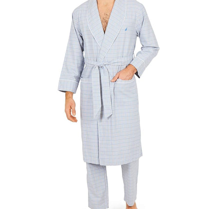 Nautica Men's Long Sleeve Lightweight Cotton Woven