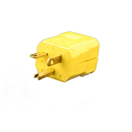 Leviton 20 Amp, 250 Volt, Industrial Grade, Plug, 