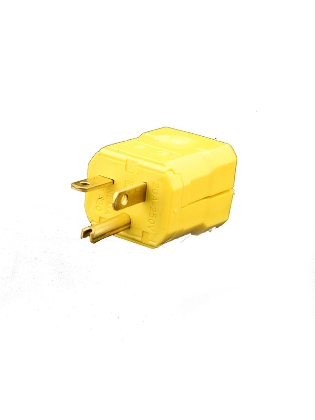 Leviton 20 Amp, 250 Volt, Industrial Grade, Plug, 
