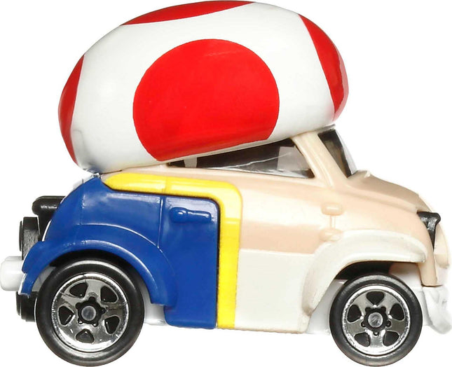 Hot Wheels Super Mario Character Cars Toad Vehicle
