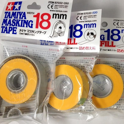 TAMIYA 18mm Masking Tape with 2pcs Refill by Tamiy