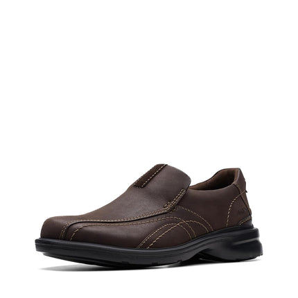 Clarks Gessler Step Mens Loafer, Dark Brown, 47 EU