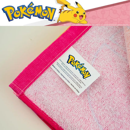 Franco Pokemon Girl Anime Kids Super Soft Cotton Bath/Pool/Beach Towel, 58 in x 28 in