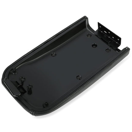Tapa del apoyabrazos de la consola central ALMULOO con pestillo compatible con Ascender Trailblazer Envoy Rainier Saab 9-7x Bravada 2002-2009, reemplazo para 25998847 25998844 25998838 con cubierta de cuero