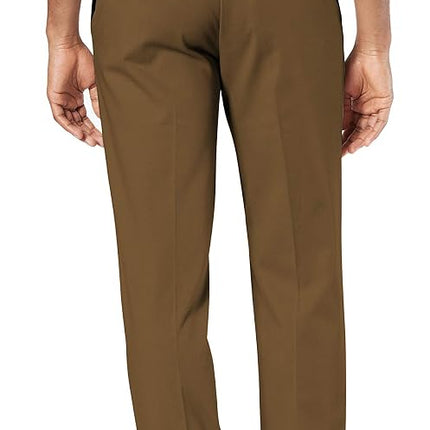 Dockers Men's Classic Fit Easy Khaki Pants, Tobacco - Brown, 36Wx29L