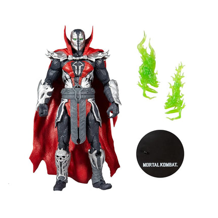 McFarlane Toys, 7-inch Malefik Spawn Mortal Kombat 11 Figure with 22 Moving Parts, Collectible Mortal Kombat Figure with collectors stand base – Ages 14+