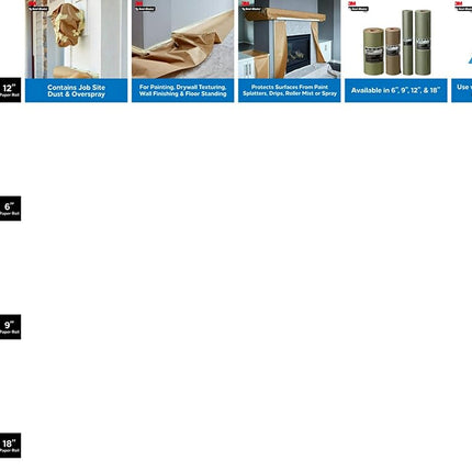 Cinta de enmascarar especial 3M de alta temperatura 501+, 48 mm x 55 m, convenientemente empaquetada