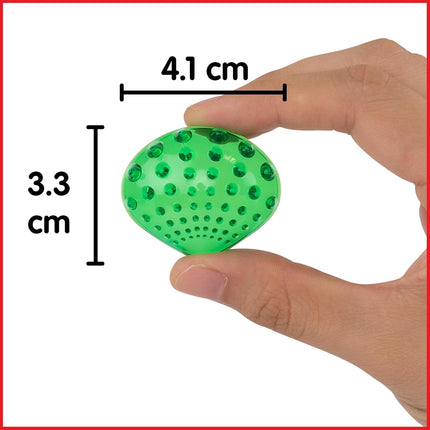 edxeducation Tactile Shells, Set of 72, Translucent, Ages 18m+
